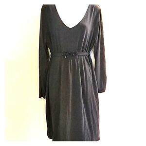 Two Hearts Maternity Heather Gray Dress